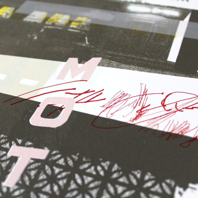 Print Club London Screen Print Blisters 2018 Angus Vasili Fargo