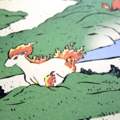 Babycrow Pokemon Print Club London Screen Print