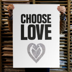 Fee Greening Choose Love Help Refugees Print Club London