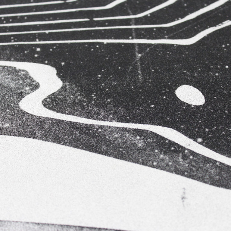 Print Club London Screen Print Blisters Twilight Zone Concepcion Studios