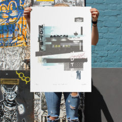 Print Club London Screen Print Blisters 2018 Angus Vasili Fargo