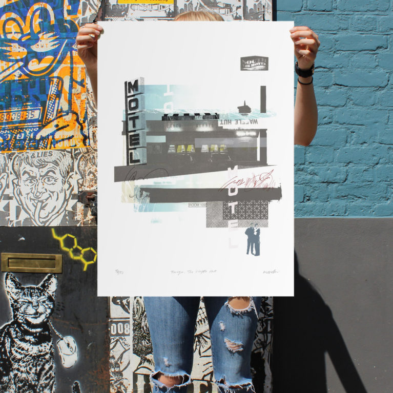 Print Club London Screen Print Blisters 2018 Angus Vasili Fargo