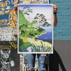 Babycrow Pokemon Print Club London Screen Print