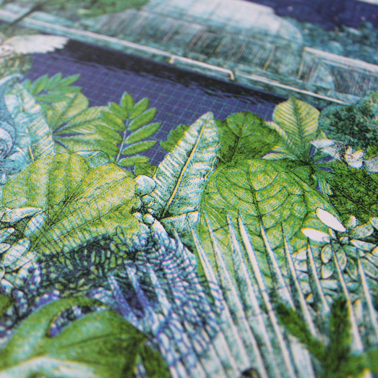 Night At Kew Lucille Clerc Print Club London Screen Print