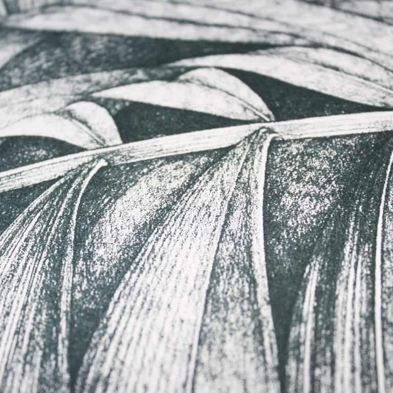 Palm Zigzag Lucille Clerc Print Club London Screen Print