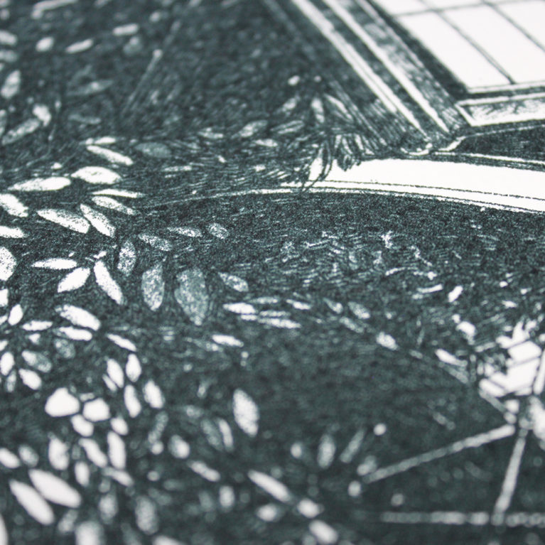 Mini Palm House Lucille Clerc Print Club London Screen Print