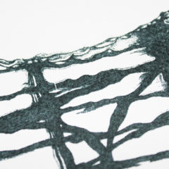 Waterlilies Lucille Clerc Print Club London Screen Print