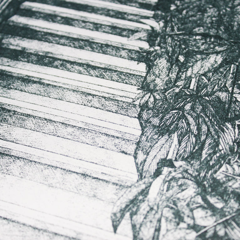 Tropics This Way Lucille Clerc Print Club London Screen Print