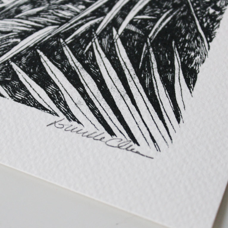 Mini Palm House #2 Lucille Clerc Print Club London Screen Print