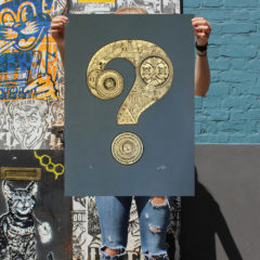 57Design Question Mark Print Club London Screen Print