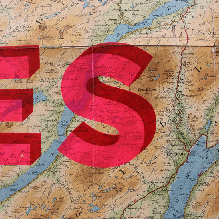 Neeps N Tatties Dave Buonaguidi Print Club London Screen Print