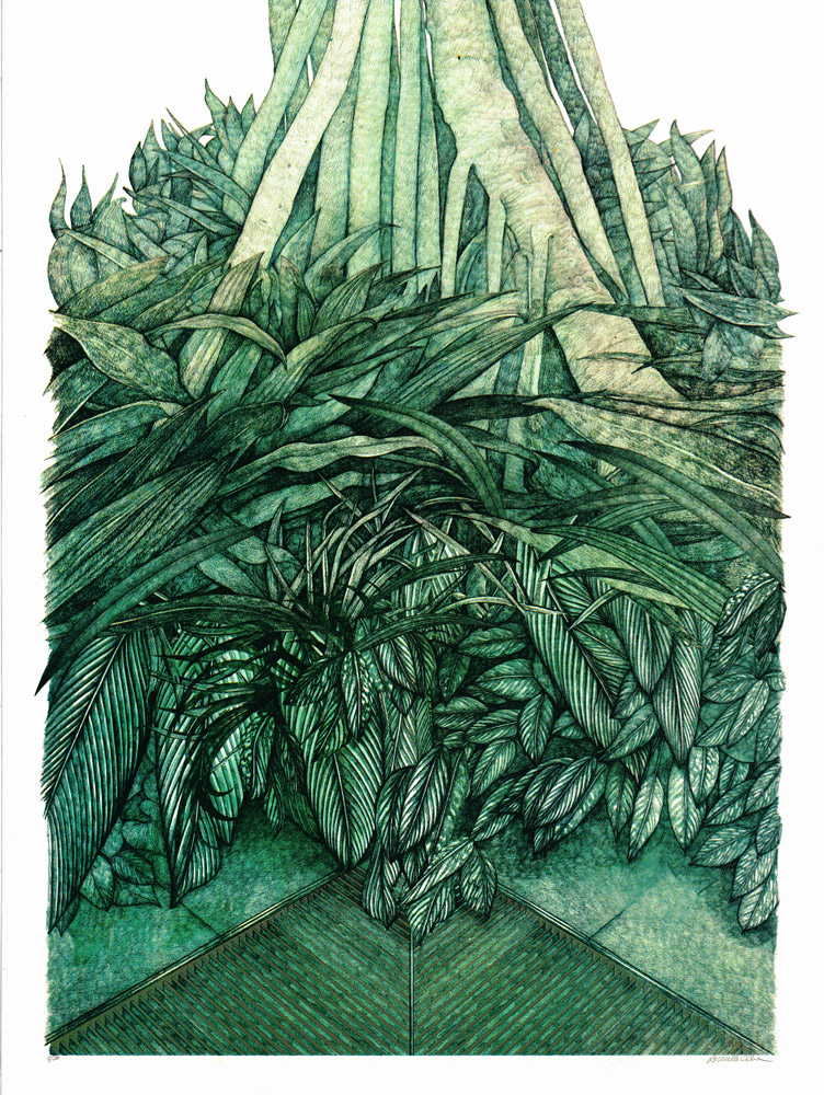 Mangrove Mirage Lucille Clerc Print Club London Screen Print