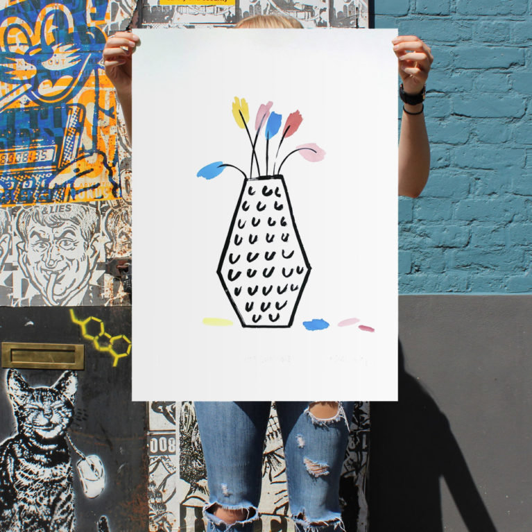 Home Sweet Home 01 Rose Stallard Print Club London Screen Print