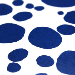 Bubbles Blue Nadja Lavin Print Club London Screen Print