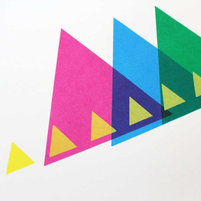 Courage Eden Honeydew Print Club London Screenprint