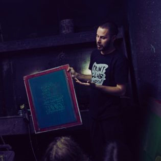 Screen Printing Workshops - Print Club London