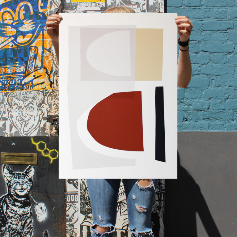 Form Jonathan Lawes Print Club London Screen Print