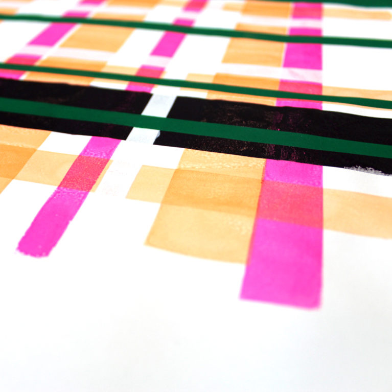 Grid Nadja Lavin Print Club London Screen Print