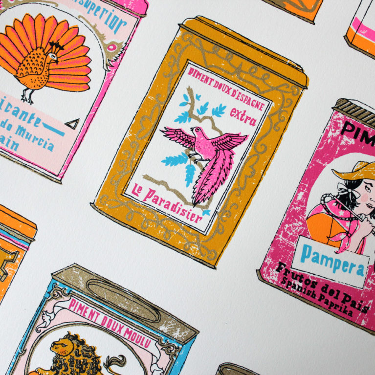 Hot Stuff Charlotte Farmer Screen Print Print Club London