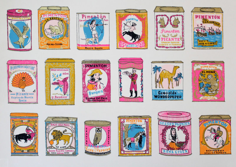 Hot Stuff Charlotte Farmer Screen Print Print Club London