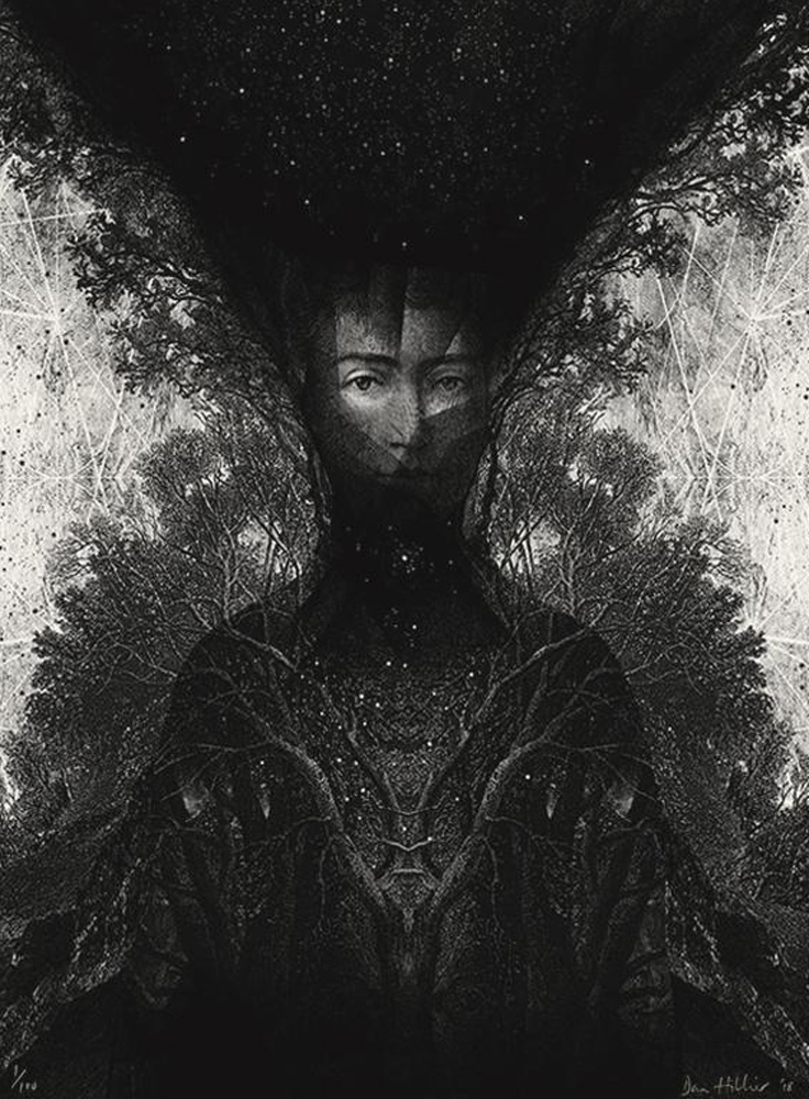 Requiem Dan Hillier Print Club London Screen Print
