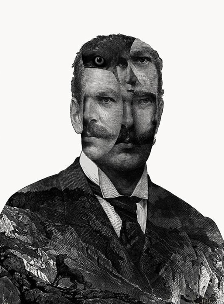 Wolf Dan Hillier Print Club London Screen Print