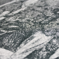 Pocket Garden Lucille Clerc Print Club London Screen Print