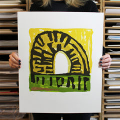 Spring Arch Justine Ellis Print Club London Screen Print