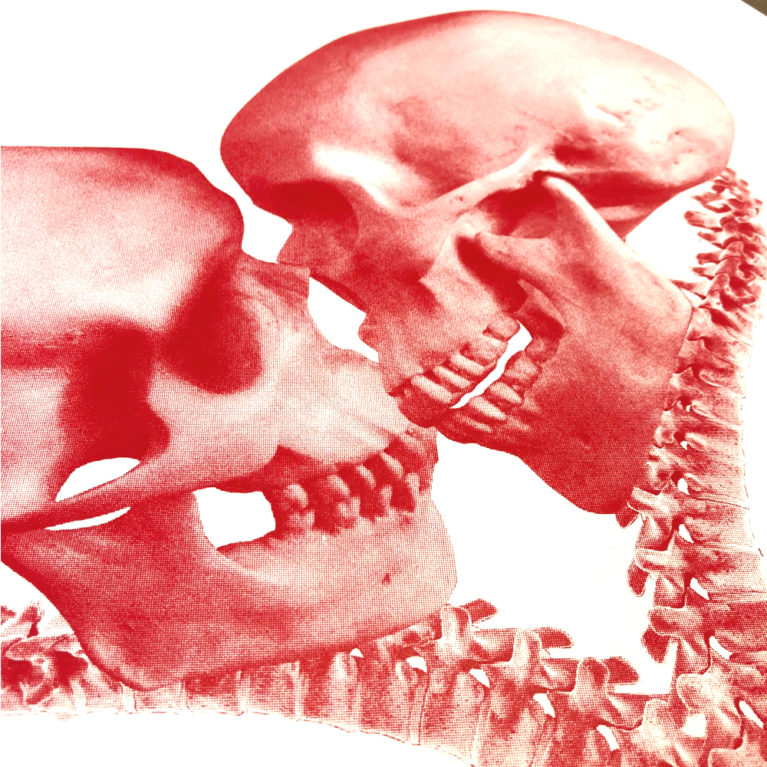 Till Death Print Club London Screen Print Cassandra Yap Screen Print