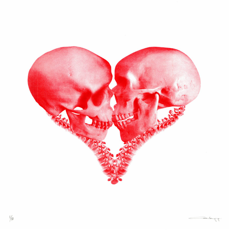 Till Death Print Club London Screen Print Cassandra Yap Screen Print