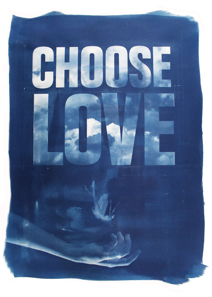 Craig Keenan Print Club London Choose Love Digital Print