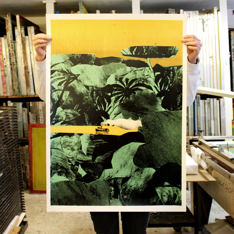 Heart Of Darkness Ellie Foreman-Peck Print Club London Screen Print