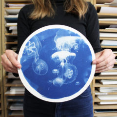 jellyfishes Craig Keenan Print Club London Screen Print