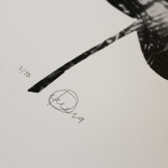 Palm Black Craig Keenan Print Club London Screen Print