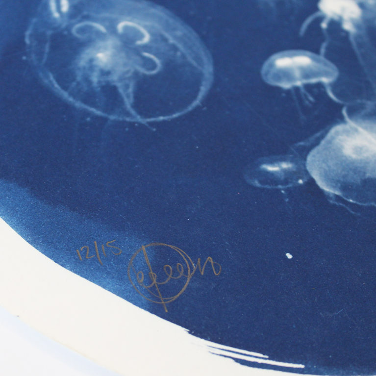 jellyfishes Craig Keenan Print Club London Screen Print