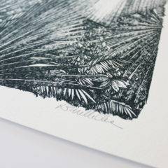 Mini Palm Greenhouse Lucille Clerc Print Club London Screen Print