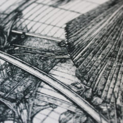 Mini Palm Greenhouse Lucille Clerc Print Club London Screen Print