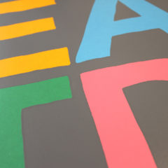 East Dulwich Oli Fowler Print Club London Screen Print