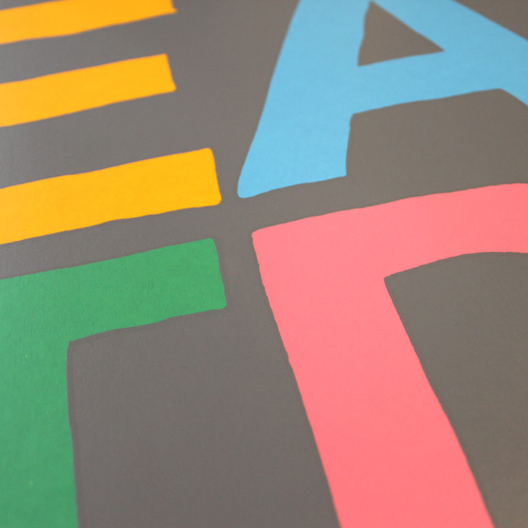 East Dulwich Oli Fowler Print Club London Screen Print