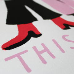 This Forever Rozalina Burkova Print Club London Screen Print