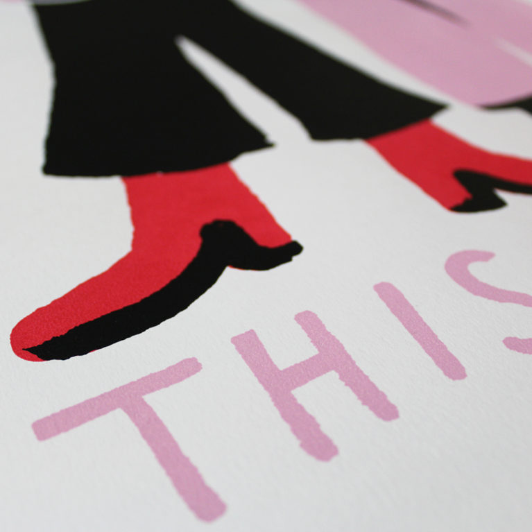 This Forever Rozalina Burkova Print Club London Screen Print