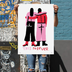 This Forever Rozalina Burkova Print Club London Screen Print