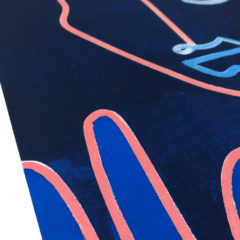 Flirting Nicola Morland Print Club London Screen Print