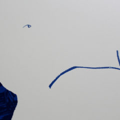 Nude in Blue Alexandria Coe Print Club London Screen Print