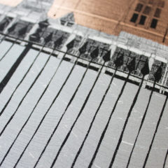 I Cu Battersea Clare Halifax Print Club London Screen Print