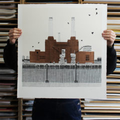 I Cu Battersea Clare Halifax Print Club London Screen Print