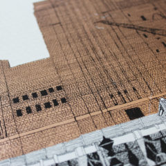 I Cu Battersea Clare Halifax Print Club London Screen Print