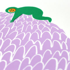 Chrysanthemum Natasha Searston Print Club London Screen Print