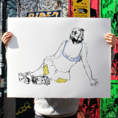 Periwinkle & Pockets Jessica Rose Bird Print Club London Screen Print