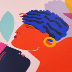 Lovers Two Margaux Carpentier Print Club London Screen Print